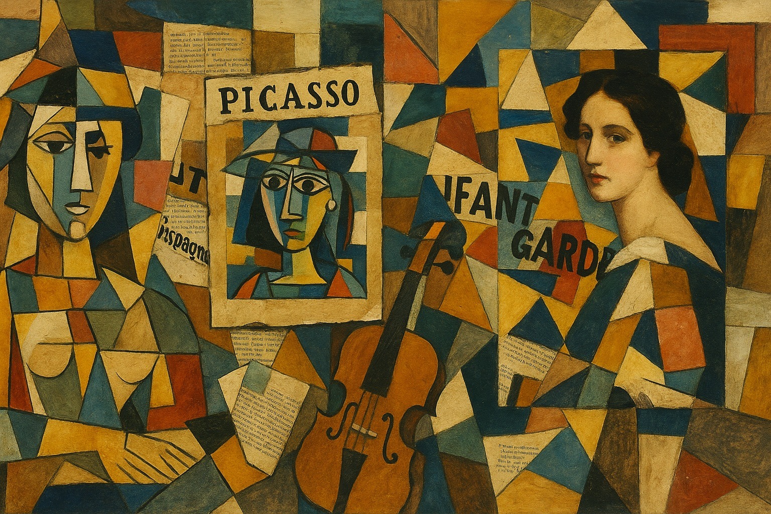 Коллаж в живописи