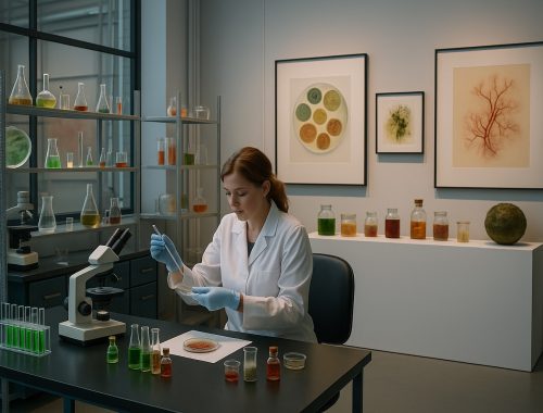 Биохудожество творчество на стыке науки и искусства