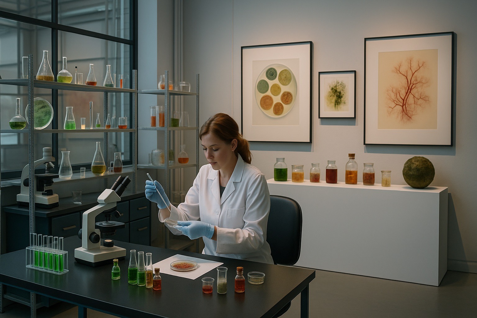 Биохудожество творчество на стыке науки и искусства