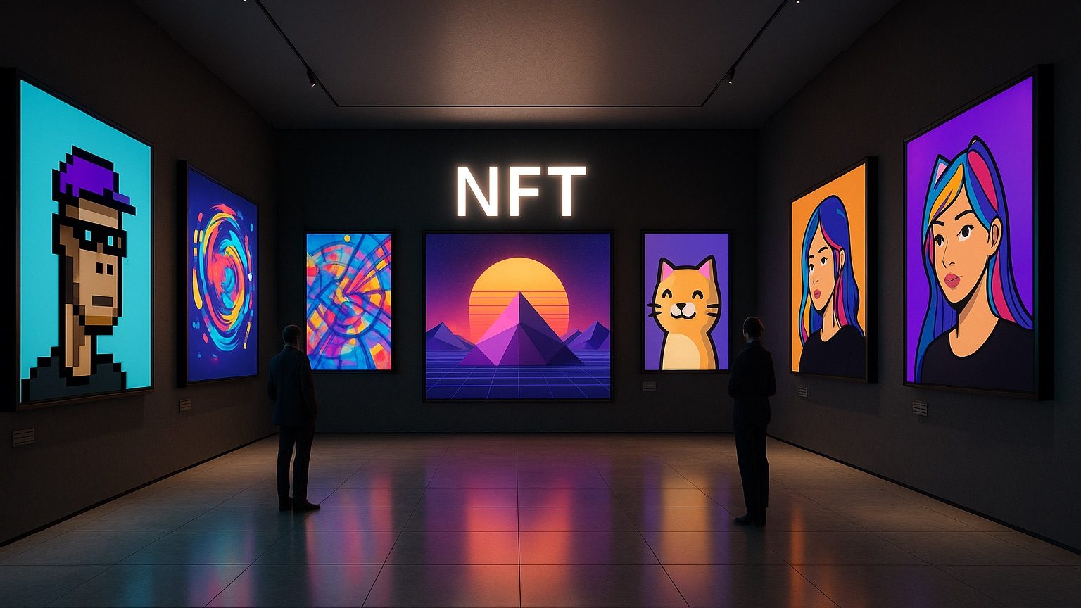 Искусство NFT цифровые шедевры и рынок блокчейн